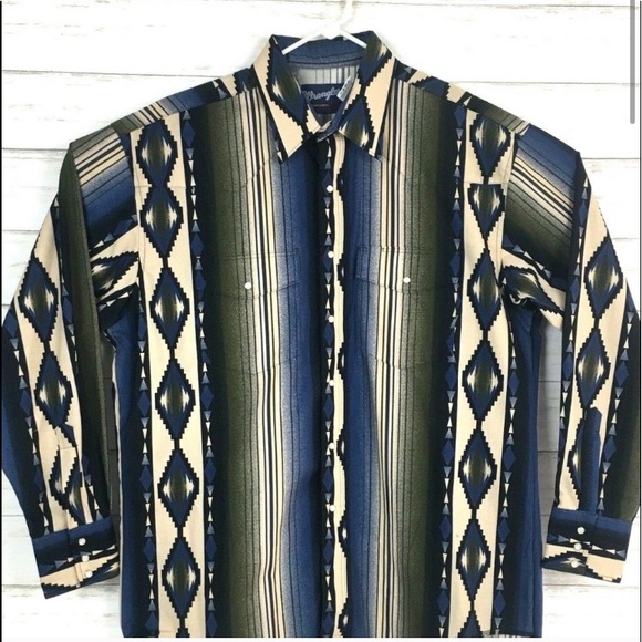 Wrangler Other - Men’s Wrangler Pearl Snap Shirt